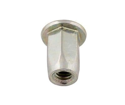 Connect 35108 Full Hex Threaded Insert 10.0mm Pack 50
