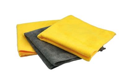 Connect 35354 3 Piece Microfibre Cloths Set