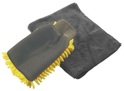 Connect 35355 2 Piece Microfibre Wash Mitt