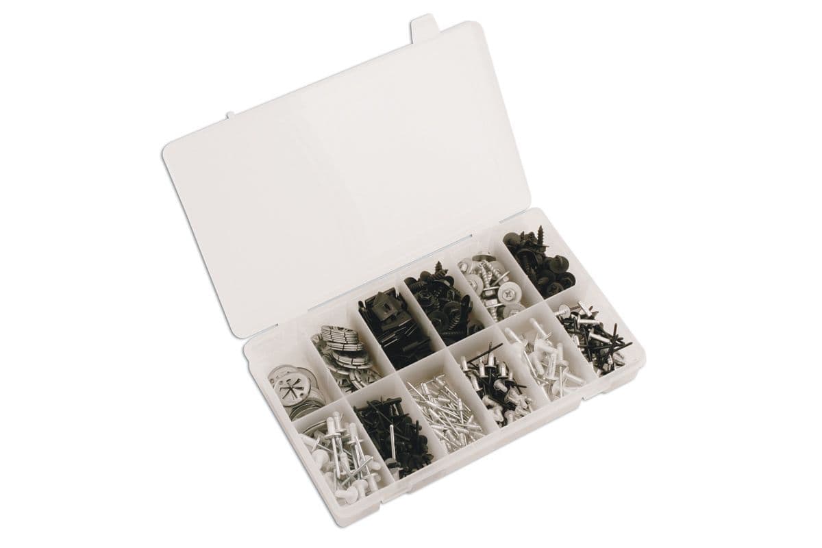 Connect 36040 Assorted Bodyshop Metal Fasteners 400 Piece