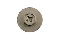 Connect 36182 Metal Trim Fastener Screw with Washer Pk 50