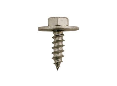 Connect 36182 Metal Trim Fastener Screw with Washer Pk 50