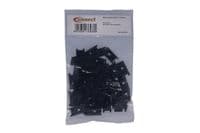 Connect 36438 Black U Nut 26.9 X 13.5mm - Pack 50
