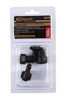Connect 37208 Fuel Line Angled Quick Connectors 9.49mm x 8mm Pk 3