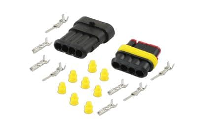 Connect 37229 Automotive Electric Supaseal Connector Kit 4 Pin 18pc