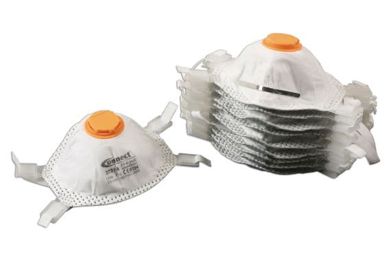 Connect 37314 Disposable Dust Masks FFP3 - Pack 10