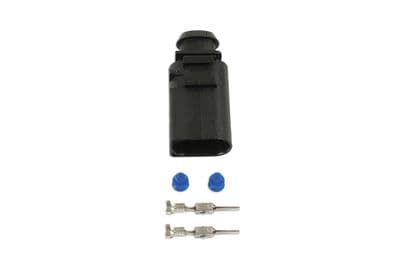 Connect 37378 VW Electrical Male Connector 2.8mm 2 Pin Kit 25 Pieces