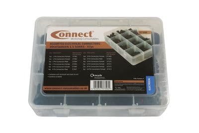 Connect 37396 47 Piece Assorted VW Electrical Connectors 1.5 Series