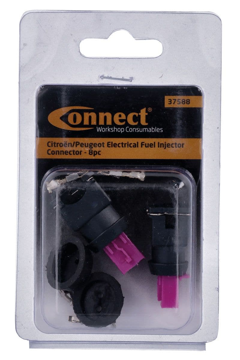 Connect 37588 Electrical Fuel Injector Connector To Suit Peugeot - 8 Piece