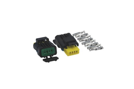 Connect 37594 Electrical Multipurpose 4 Pin Connector To Suit Peugeot - 10 Piece