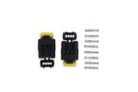 Connect 37594 Electrical Multipurpose 4 Pin Connector To Suit Peugeot - 10 Piece