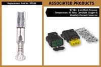 Connect 37594 Electrical Multipurpose 4 Pin Connector To Suit Peugeot - 10 Piece