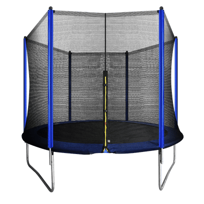 Dellonda DL68 10ft Heavy-Duty Outdoor Trampoline with Safety Enclosure Net