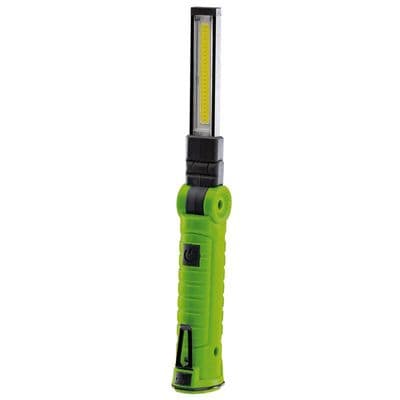 Draper DR11856 3w COB/SMD Rechargeable Slimline LED Inspection Lamp (Green)