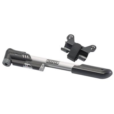 Draper DR57379 Dual Connector Bicycle Hand Pump