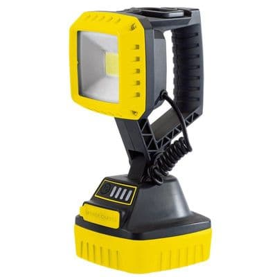 Draper DR90049 10w COB LED Rechargeable Worklight (Yellow)