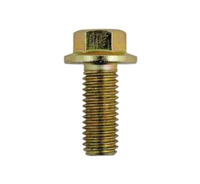 EOL Connect 31373 Flanged Bolt M6 x 40mm Zinc Yellow Pk 100