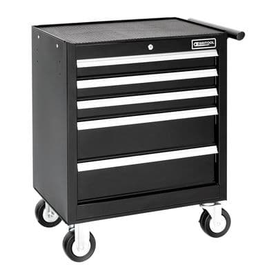 Expert By Facom E010230B Roller Cabinet With 5 Drawers - Black