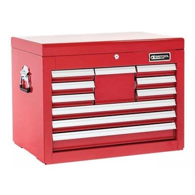 Expert By Facom E010240B 10 Drawer Top Chest - Red