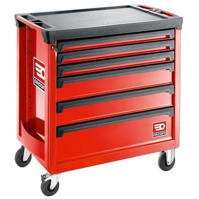 Facom ROLL.6M4A Roller Cabinet With 6 Drawers Red