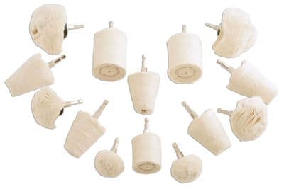 Gunson 77098 Buffing Mop Kit - 14 piece