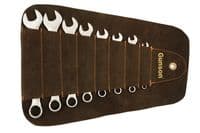Gunson 77124 Whitworth Combination Spanner Set 8 Piece