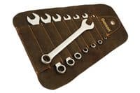 Gunson 77124 Whitworth Combination Spanner Set 8 Piece