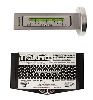 Gunson G4008+77066 Tracking Home DIY Offer Camber Castor & Drive On Wheel Alignment Tool Kit