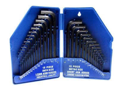Hex and Torx Keys