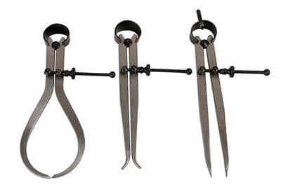 Kamasa 55752 Caliper & Divider Set 3 Piece - 6