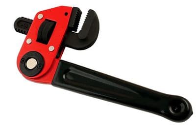 Kamasa 56096 Multi Angle Pipe Wrench 250mm Long Heavy Duty 3mm - 32mm Jaw Capacity