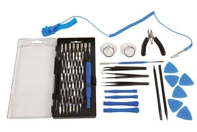 Kamasa 56103 Computer PC Gaming Electronics Repair Kit 87 Piece Precision Tools