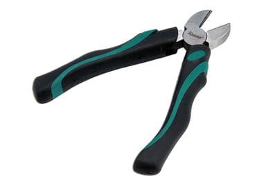 Kamasa 56122 Side Cutter Pliers 150mm Carbon Steel With TPR Soft Grip Handles