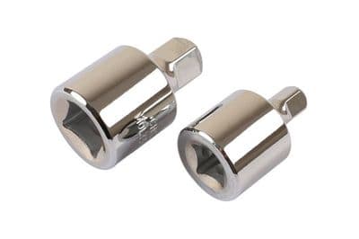 Laser 0102 2 Piece Convertor Set - 1/2>3/8 & 3/8>1/4