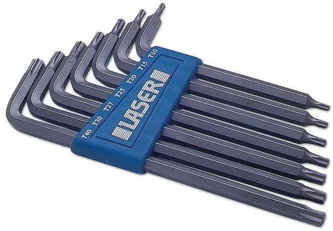 Laser 0605 7 Piece Star Key Set