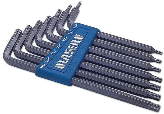 Laser 0605 7 Piece Star Key Set