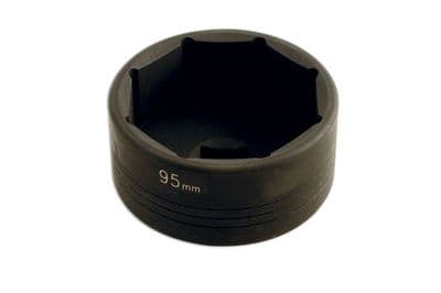 Laser 5043 Front Hub Nut Wheel Socket For Scania 95mm 8pt 1