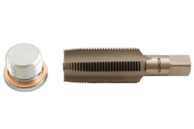 Laser 5225 Kit Riparazione Filettatura Coperchio Carter Olio M13 X 1.5 - Tappo E Rondelle Per M12