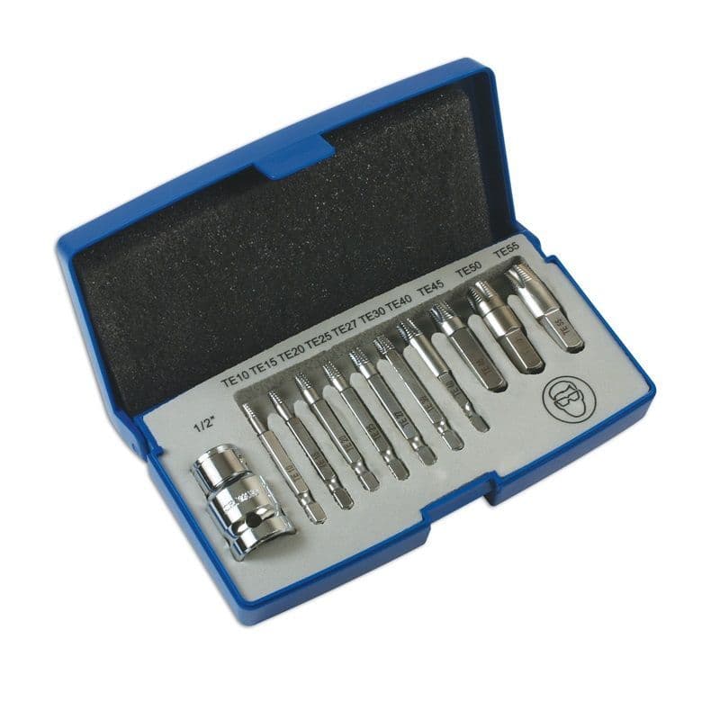 Laser 6080 11 Piece Extractor Set for Torx Fixings