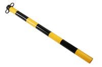 Laser 61607 Chain Support Post with Cap (Black/Yellow)