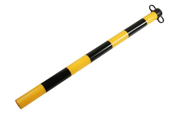 Laser 61607 Chain Support Post with Cap (Black/Yellow)