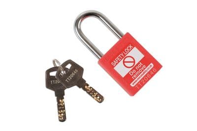 Laser 6641 Nylon Bodied Safety Lockout Padlock