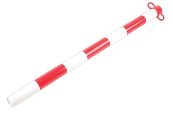 Laser 6643 Chain Support Post With Cap (Red & White)