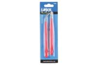 Laser 6692 Stainless Steel Tweezers 2pc