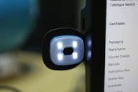 Laser 6899 Laser Tools Racing Beanie Hat with Rechargeable Lamp