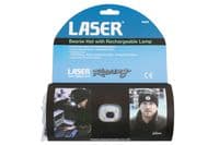 Laser 6899 Laser Tools Racing Beanie Hat with Rechargeable Lamp