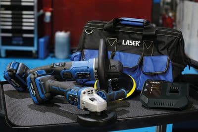 Laser 69010 Cordless Tools 20V Bodyshop Kit
