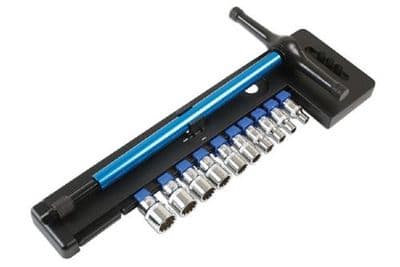 Laser 6902 Alldrive Ratchet T Handle Set 10pc 1/4