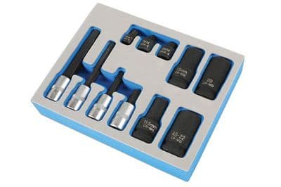 Laser 7064 11 Piece German Vehicle Brake Caliper Socket & Bit Set