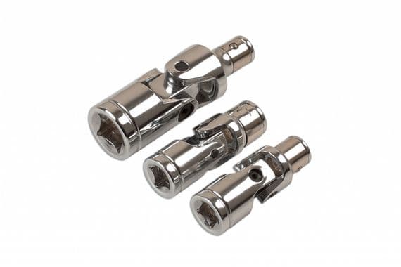 Laser 7255 3 Piece Universal Joint Bit Adaptor Set